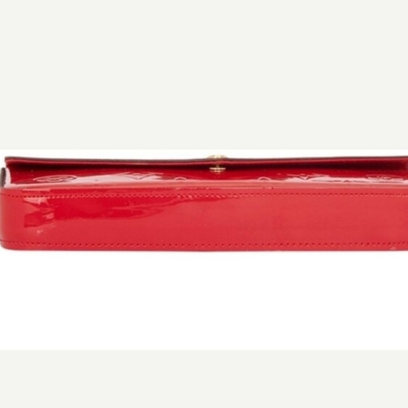 Louis Vuitton Red Felicie Pochette Bag - Picture 4 of 15